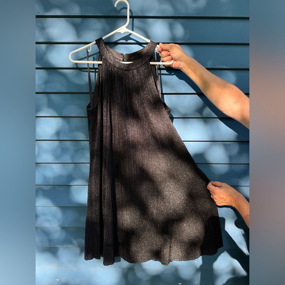 Vince Camuto black Shimmery Cocktail Dress